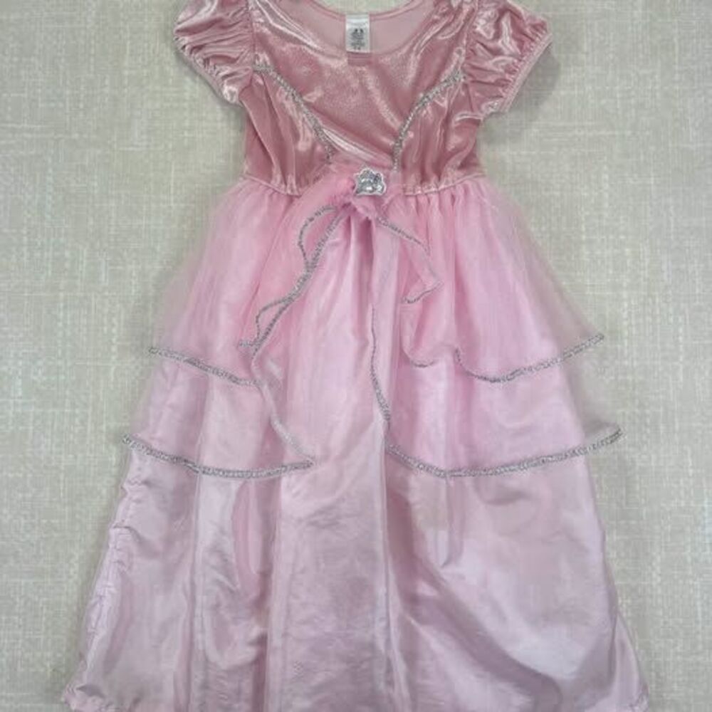 Little Adventures Girls 3Y-5Y - Halloween Costume Pink Princess Dress